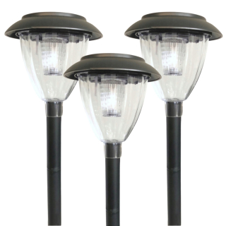 Zásuvná solárna lampa Jumi biela 40 cm 1 ks.