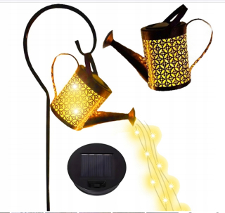 Cortina vstavaná solárna lampa, biela 80 cm, 1 ks.