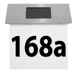 Číslo domu solárnej lampy Polux 309570