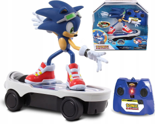 RC auto - Sonic the Hedgehog Auto super rýchla figurína