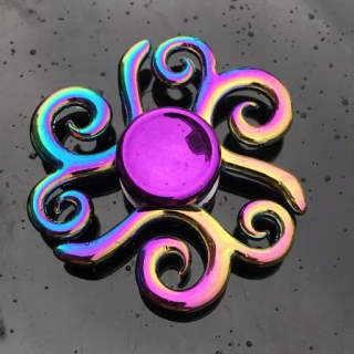 SPINNER FIDGET HAND SPINER METALICKÁ METALICKÁ FARBA