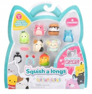 SQUISH A LONG SET 8 figúrok a 3 doplnkov