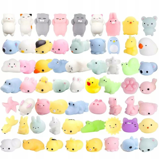 SQUISHY GNIOTEK SILICONE MASCOTS CUTIES