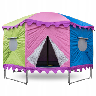 Trampolínový stan 366 cm Aga K11588 ružový