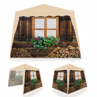 Pavilón Deuba 3 x 3 x 2,5 m
