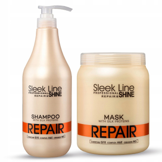 Stapiz SET XXL Sleek Line Repair Shampoo Mask