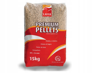 LAVA drevené pelety 975kg - výrobca Stelmet