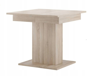 Szynaka Meble TRENDLINE štvorcový rozťahovací stôl 85 x 85 x 77 cm dub sonoma