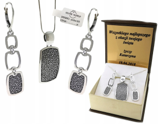 Strieborné šperky Silver World S18