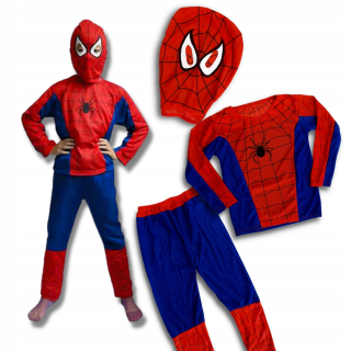 Chlapčenský kostým - Halloween Spider-Man Outfit 3-4 roky maskovanie