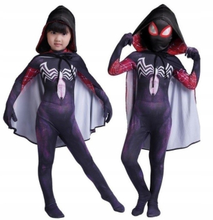 Dievčenský kostým - Obliekanie oblečenia Gwen Stacy Spider Venom 98/104