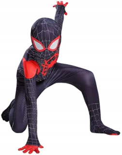 Chlapčenský kostým - Obliekanie oblečenia Spiderman Miles Morales 100-190
