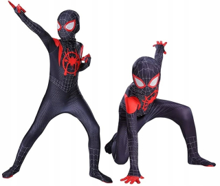 Chlapčenský kostým - Obliekanie oblečenia Spiderman Miles Morales 134/140