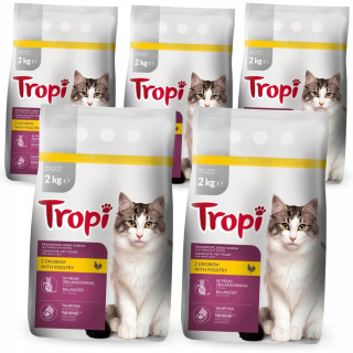Tropi suché krmivo kuracie 10 kg