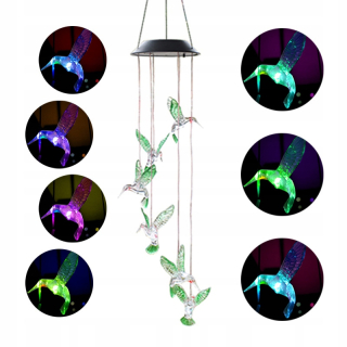 Solárna lampa, biela, 9 cm, 12 ks.