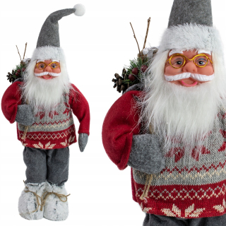 Vianočná postavička -  Vianočná figúrka Santa Clausa veľká škandinávska