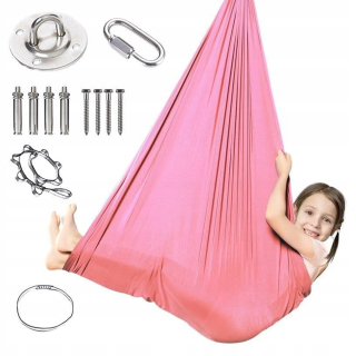 SENSORY Swing SCARF 360° ADHD HIADACIA SIEŤ NA LETECKÚ JOGU LĘ