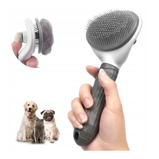 Kefa, hrebeň pre mačky - Self -cleaning Coat Hair Brush pre psa
