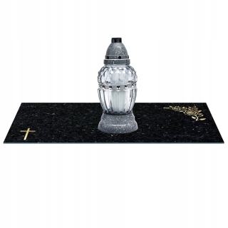 Podložka pod sviečky na hrob - GLASS CRAFT RUN 60x30cm 491d