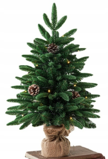 Vianočný stromček - Umelý vianočný stromček borovica Juta 60 cm