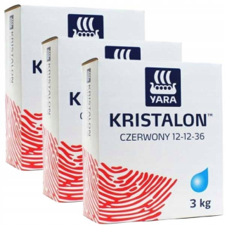 YARA viaczložkové hnojivo granulát 3 kg 3 l