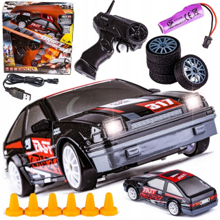 RC drift auto HB Toys 4WD v štýle Toyota AE86, 1 : 24