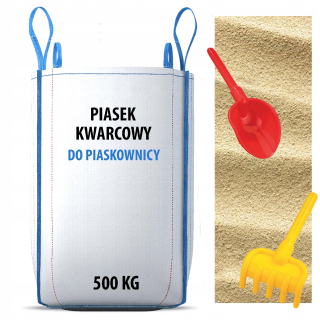 Certifikát Sand for Sandbox Clean 500KG BIG Bag