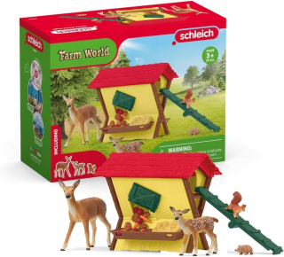Schleich Kŕmenie lesných zvieratiek 42658