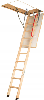 Podkrovné schody - Fakro LWK Plus 60x94 cm / 280 cm Strych Schody