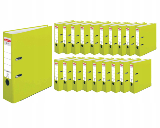 Pákový šanón - Segregátor A4 8 cm 80 mm 20ks Neon Q.File Herlitz