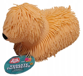 Shaggy Dog s nafukovacou trubicou, senzorická antistresová hračka