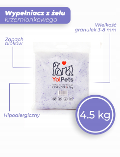 Yo!Pets silikónová podstielka 12 l