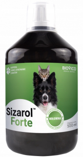 Doplnky pre mačky a psy Sizarol tekutý 500 ml 560 g 1 ks.