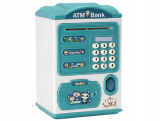 Pokladnička pre deti - Piggy Bank SJF ATM myš efekty prsty