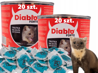 Prípravok proti kunám - Účinné jedovaté jedovaté činidlo potkany myši 600g