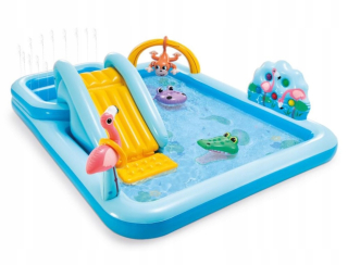 Šmýkačka-Ihrisko so sprchou - Intex Jungle
