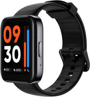 Čierne inteligentné hodinky Realme Watch 3
