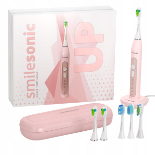 Smilesonic Up elektrická zubná kefka, ružová