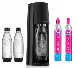Soda Stream - SodaStream Terra Black Set 2 fľaše +2 kaziet