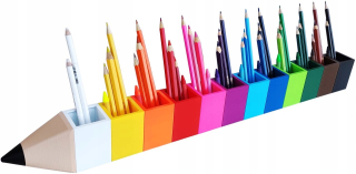 Organizér na perá - Sorter Sorter Eco Organizátor 12 Kol Montessori
