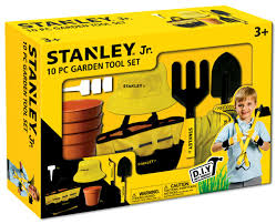 Stanley Junior SG004-10-SY 10-dielna sada záhradného náradia