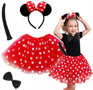 Dievčenský kostým - Kostým Minnie Minnie Mouse Costume 3-10 rokov
