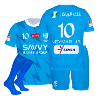 Basketbalová súprava - NEYMAR AL HILAL Futbalová súprava Dres + šortky + štulpne 158 (S)