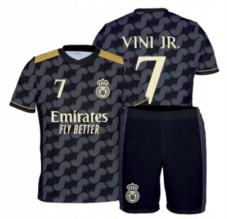 Basketbalová súprava - Futbalový outfit Vinicius Madrid Futbal set t -shirt of Shorts 164 (M)