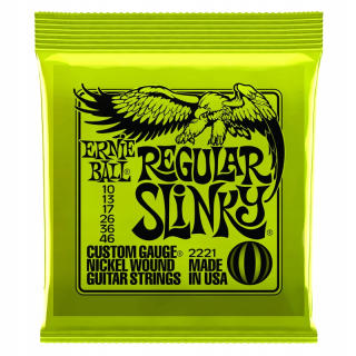 Struny na elektrickú gitaru Ernie Ball 2221