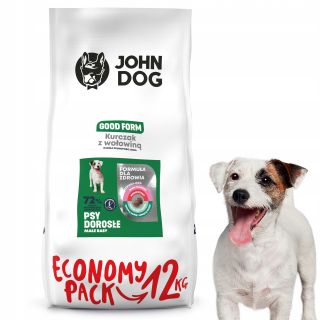 John Dog suché krmivo kuracie 12 kg