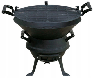 Master Grill&Party gril na drevené uhlie 34 x 34 cm