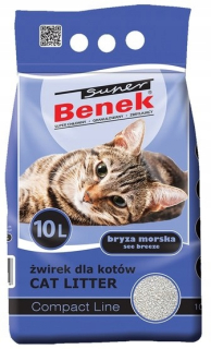 Super Benek bentonitové morské stelivo 10 l
