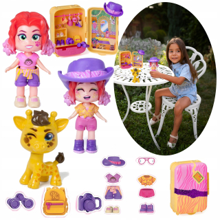 KOOKYLOOS Jane Suitcase figúrka + zvieratko