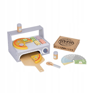 Príslušenstvo drevenej pizzerie TOOKY TOY Pizzeria